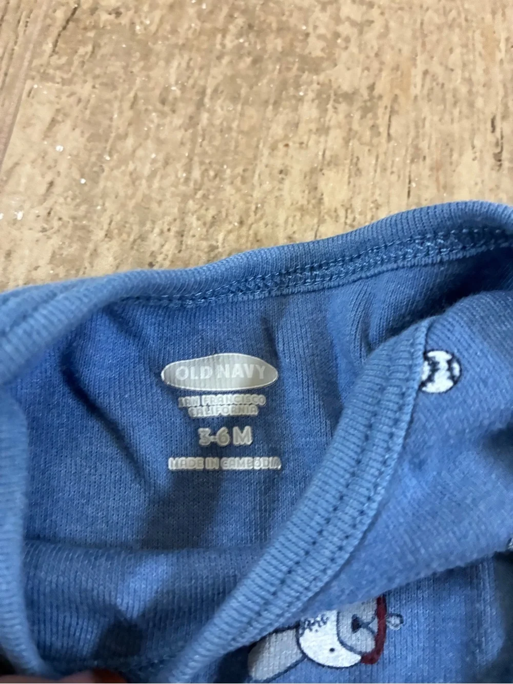 Baby Boy Bodysuit Bundle 3-6M Carter’s Old Navy Woodland Bunny 3-Pack